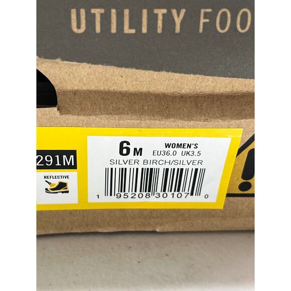 Keen Utility Dillon Carbon Toe Sneakers Work and Safety Silver Birch Women's 6 W - Picture 11 of 11